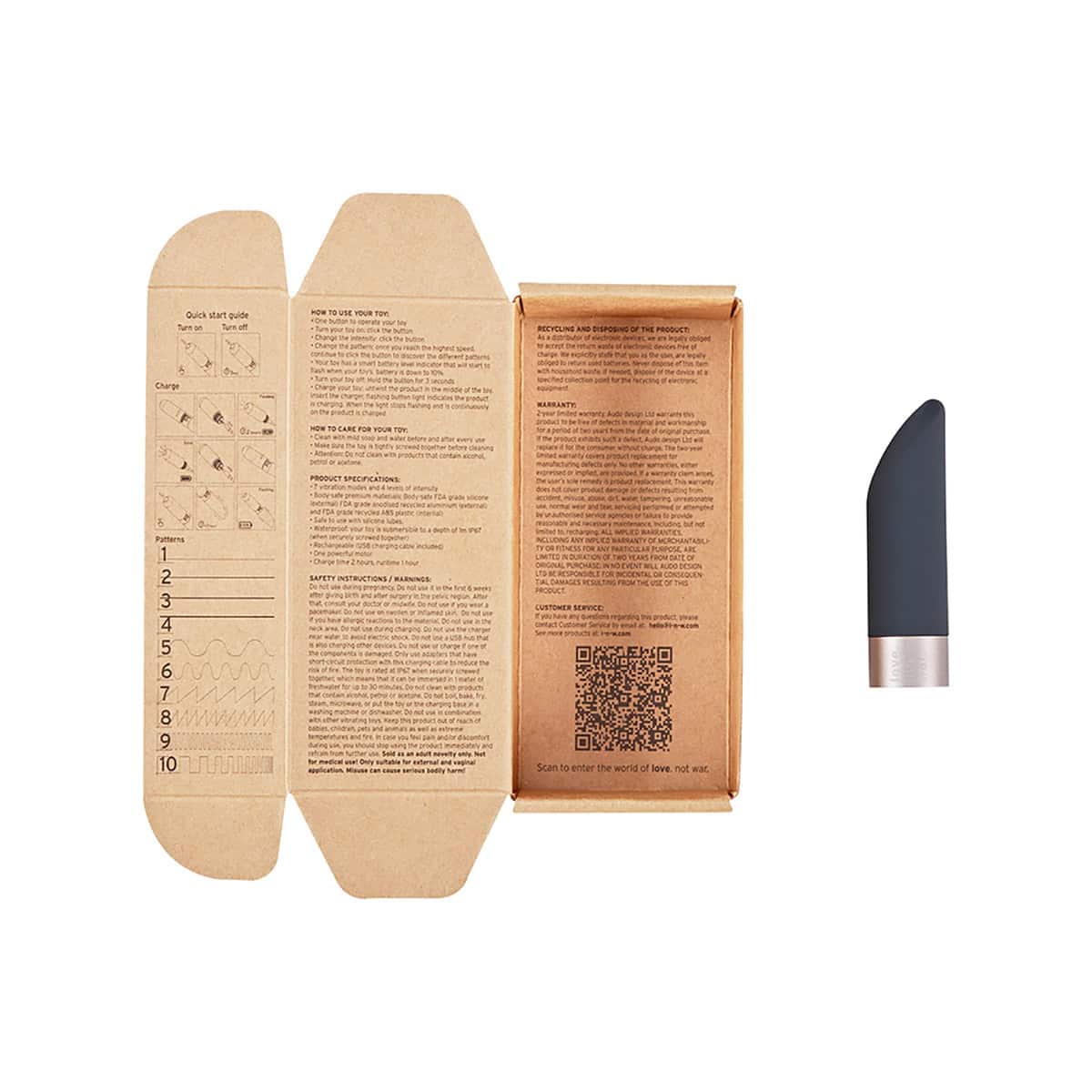 Love Not War Amore Shop Online Buy a love not war amore head grey vibrator.