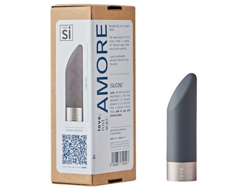 Buy a love not war amore head  grey vibrator.