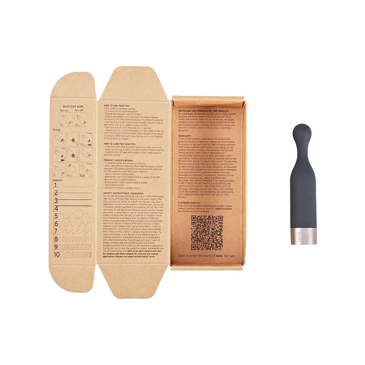 Love Not War Meile Shop Online Buy a love not war meile head grey vibrator.