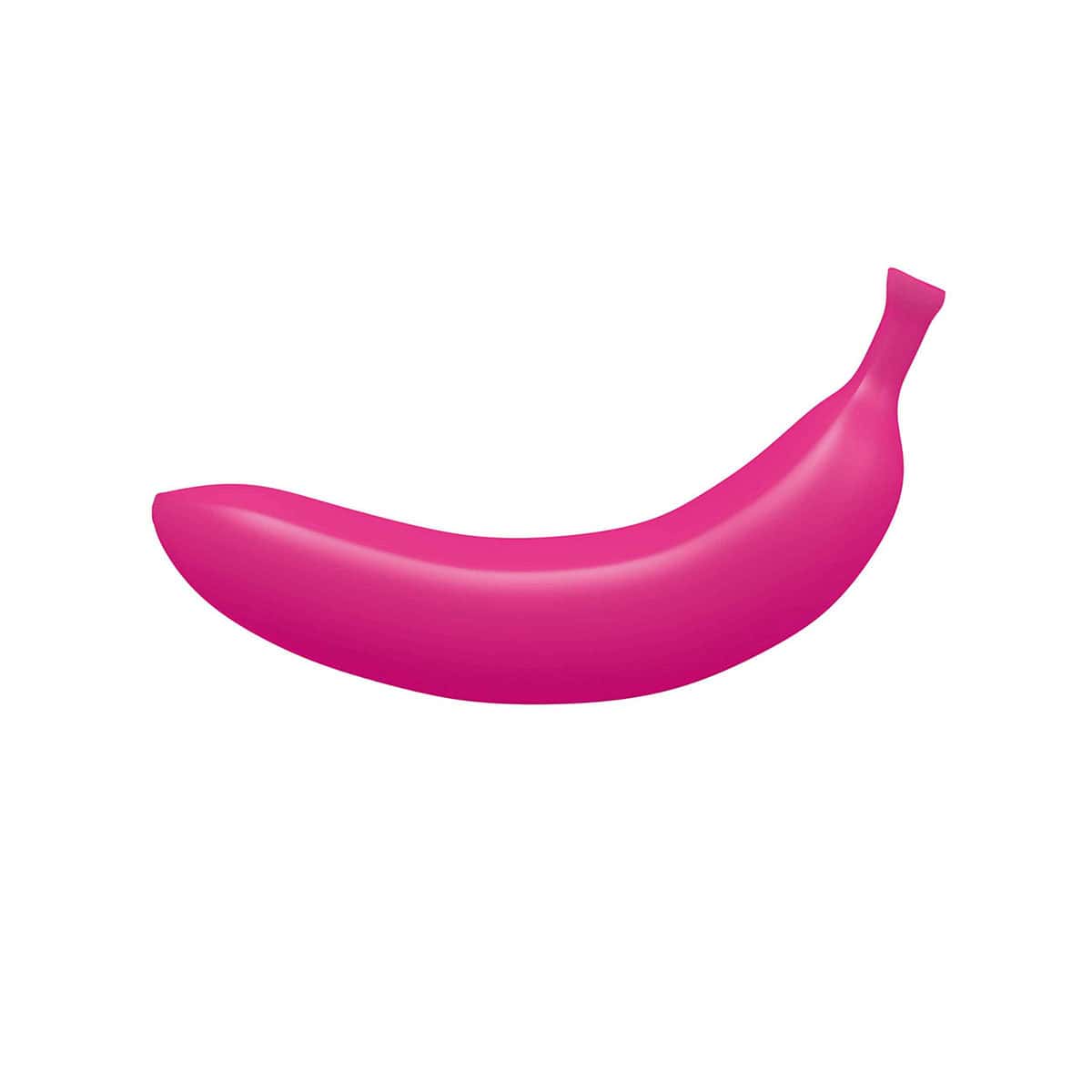 Love to Love Oh Oui Banana Danger Pink dildo made by Lovely Planet on sale at herVibrators.com