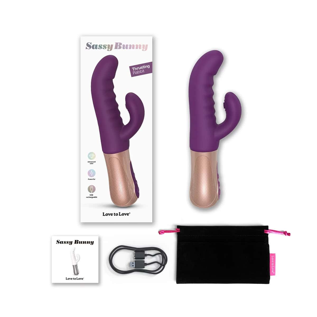 Love To Love Sassy Shop Online Buy a love to love sassy bunny vibrator purple rain vibrator.