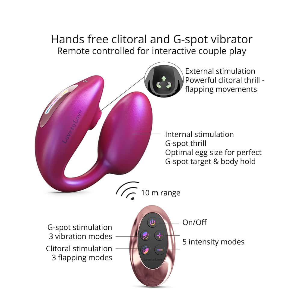Love To Love Wonderlover Shop Online Buy a love to love wonderlover w/remote iridescent berry vibrator.