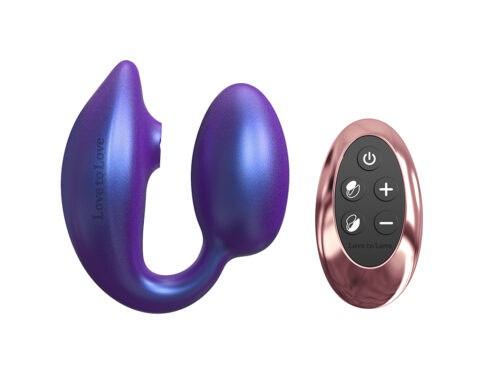 Buy a love to love wonderlover w/remote iridescent night vibrator.