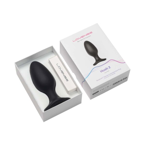 Buy a Lovense Hush 2 Vibrating Butt Plug  Large vibrator.