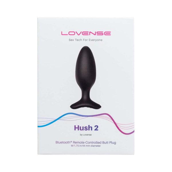 Buy a Lovense Hush 2 Vibrating Butt Plug  Medium vibrator.