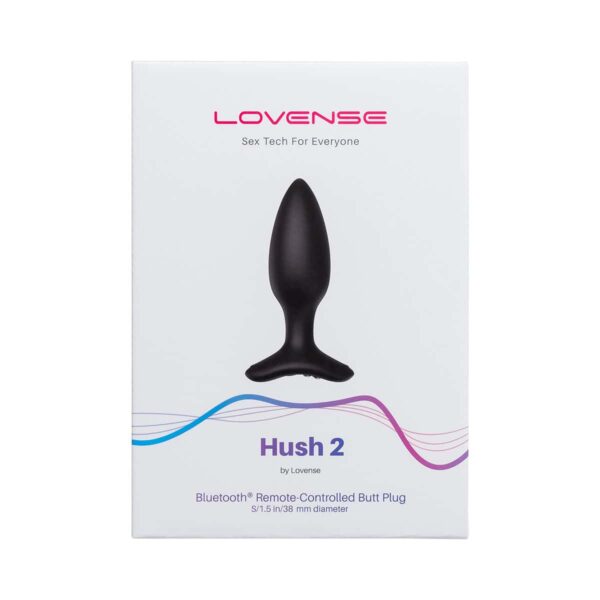 Buy a Lovense Hush 2 Vibrating Butt Plug  Small vibrator.