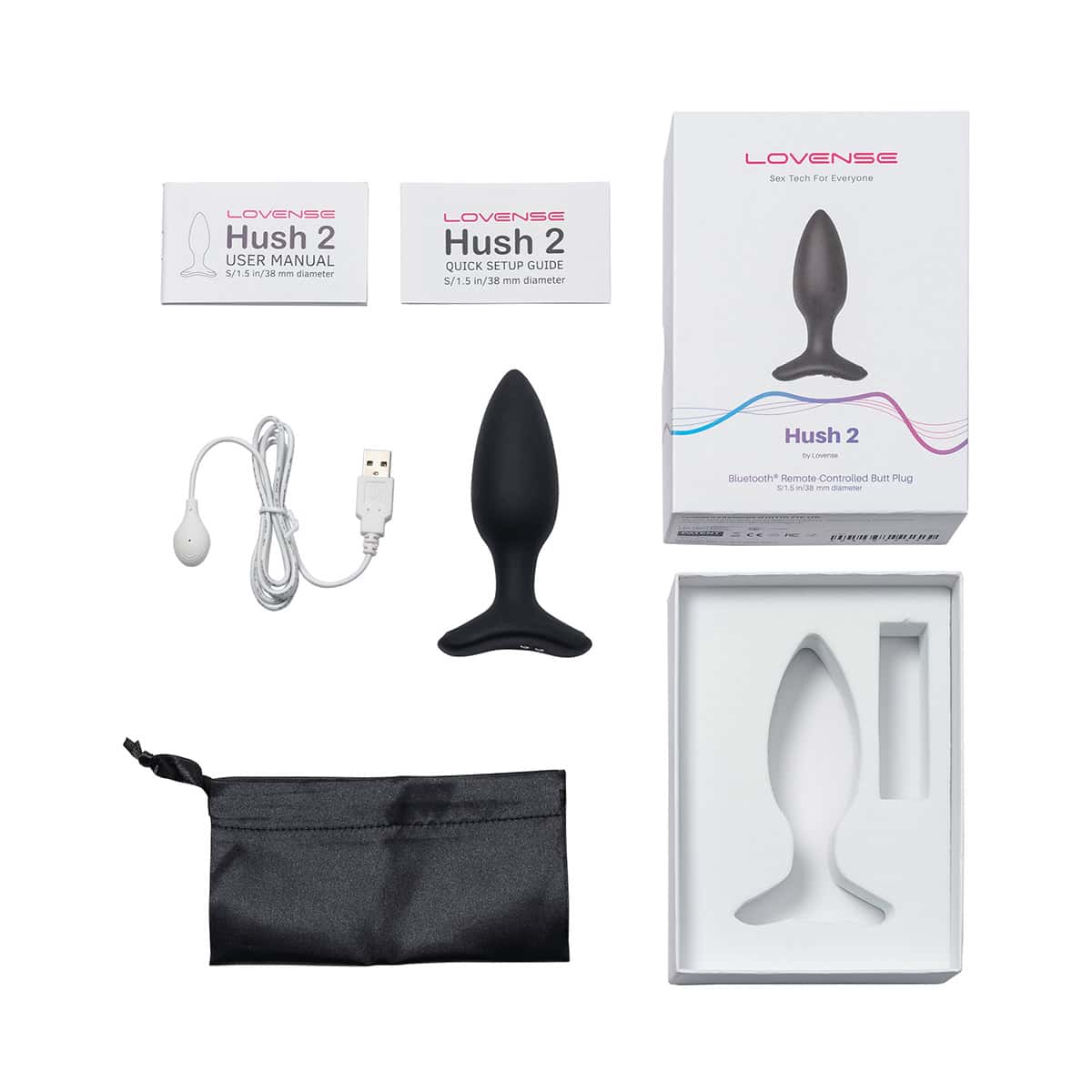 Lovense Hush 2 Vibrating Shop Online Buy a lovense hush 2 vibrating butt plug small vibrator.