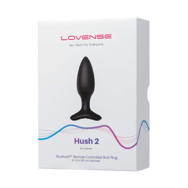 Buy a Lovense Hush 2 Vibrating Butt Plug  Small vibrator.