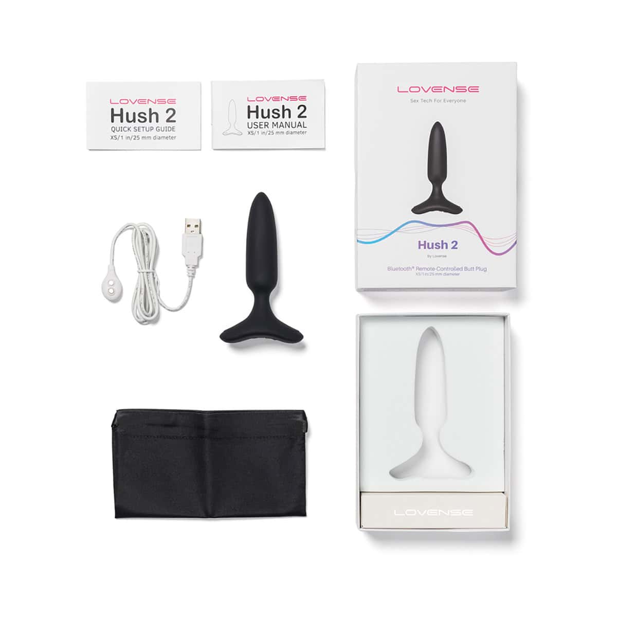 Lovense Hush 2 Vibrating Shop Online Buy a lovense hush 2 vibrating butt plug xs vibrator.