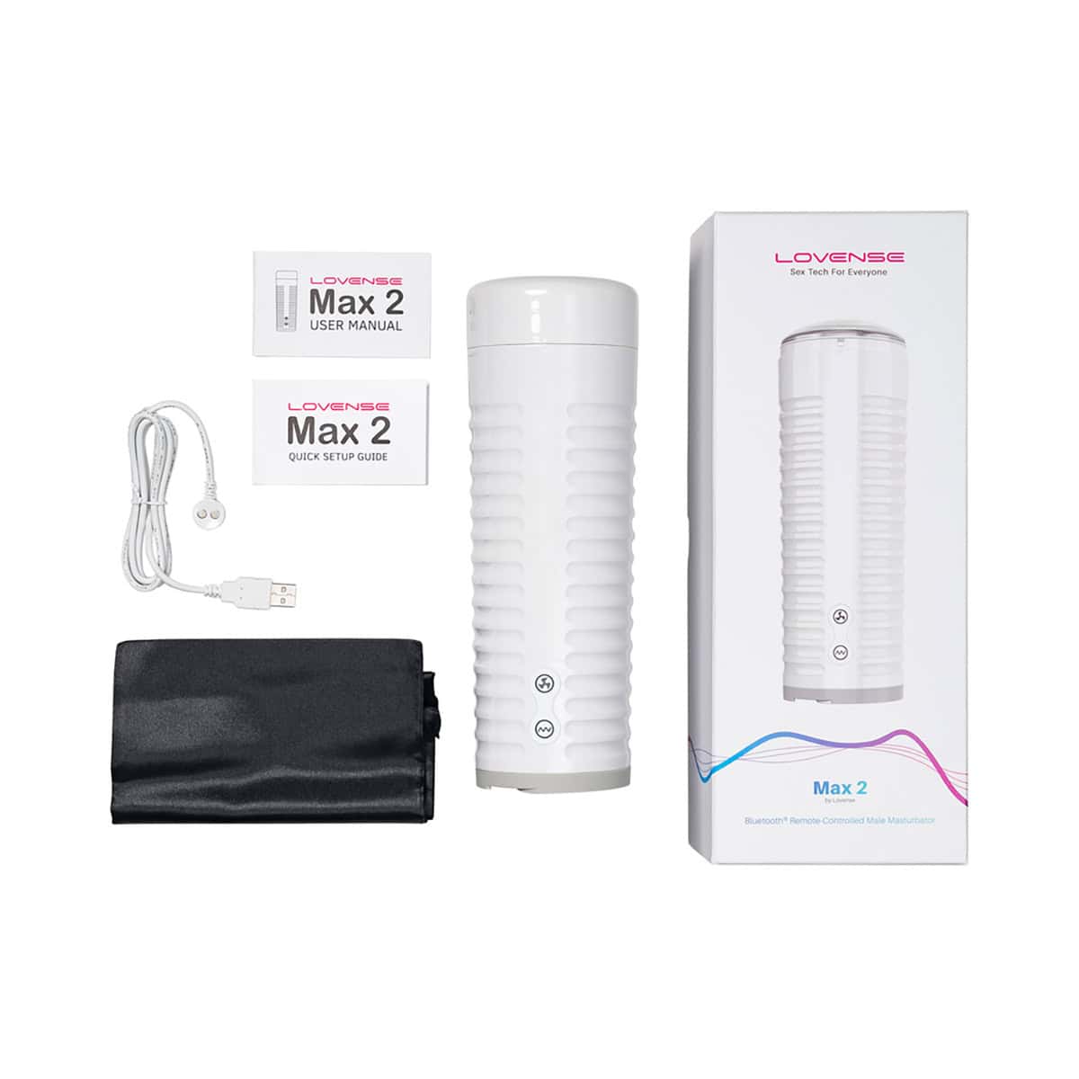 Lovense Max 2 Bluetooth Shop Online Buy a lovense max 2 bluetooth masturbator neutral sleeve vibrator.