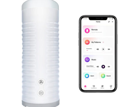 Buy a lovense max 2 bluetooth masturbator  neutral sleeve vibrator.