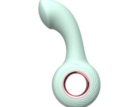 Buy a luv inc av23: arched ring vibe green vibrator.