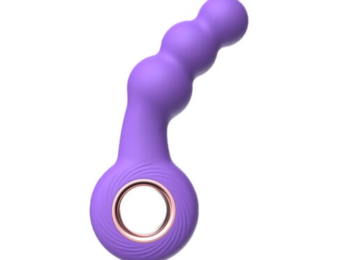 Buy a luv inc br15: beaded ring vibe purple vibrator.