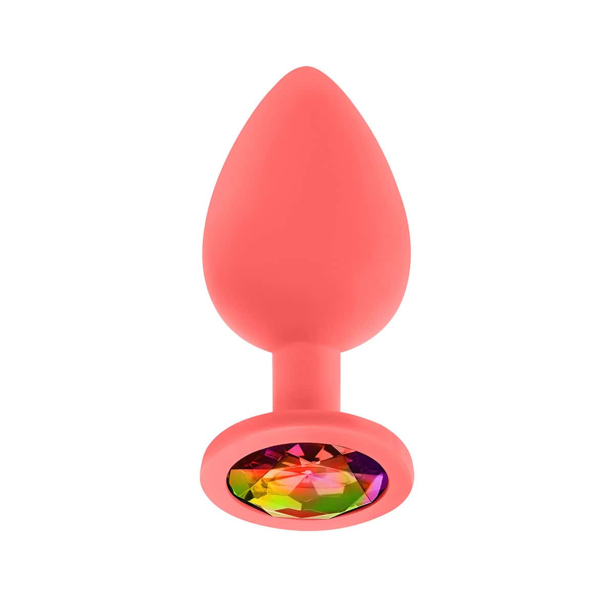 Luv Inc Jeweled Plug Shop Online Buy a luv inc jeweled plug large coral vibrator.