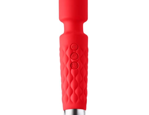 Buy a luv inc large wand  red vibrator.