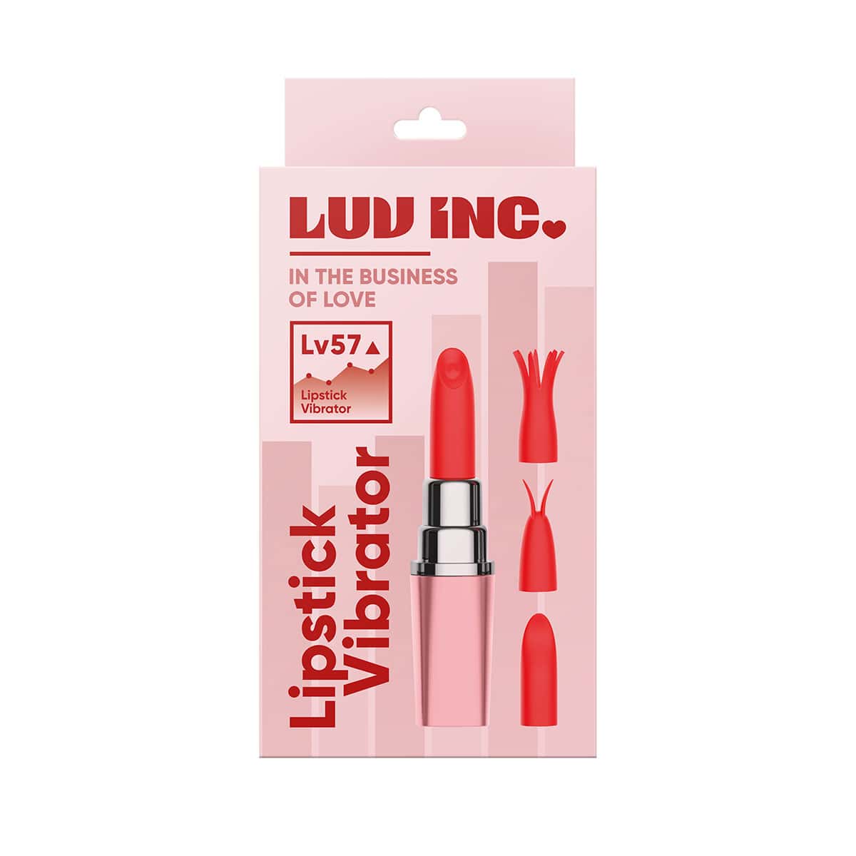 Luv Inc Lipstick Vibe Shop Online Buy a luv inc lipstick vibe light pink vibrator.