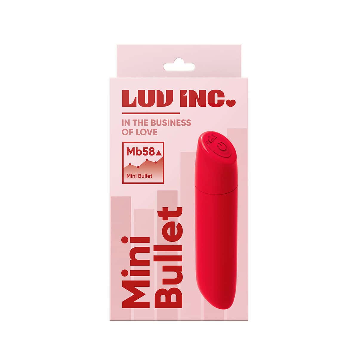 Luv Inc Mini Bullet Shop Online Buy a luv inc mini bullet red vibrator.