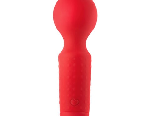 Buy a luv inc mini wand  red vibrator.