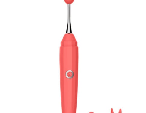 Buy a luv inc orgasm pen  coral vibrator.