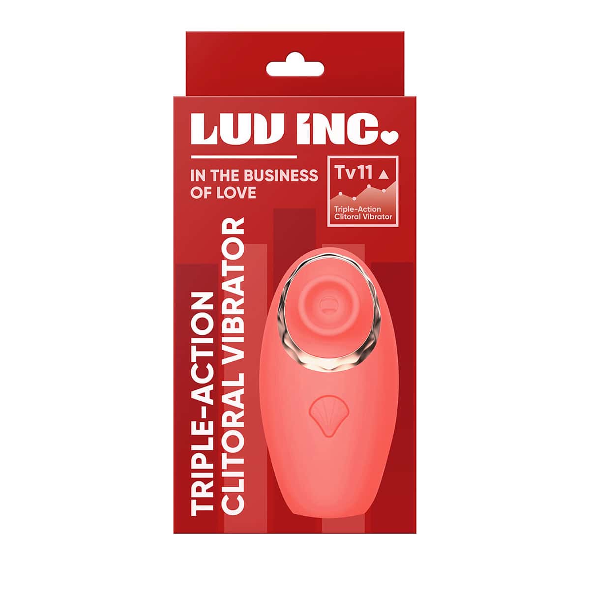 Luv Inc Triple Action Clitoral Shop Online Buy a luv inc tripleaction clitoral vibrator coral vibrator.