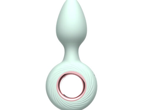 Buy a luv inc vr14: plug ring vibe green vibrator.
