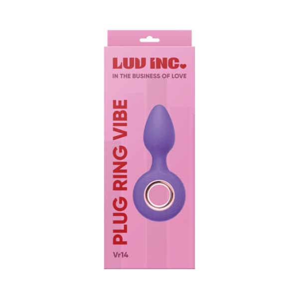 Buy and try Luv Inc Vr14: Plug Ring Vibe Purple  Anal Lubricant during your next sexual encounter and anal sex.