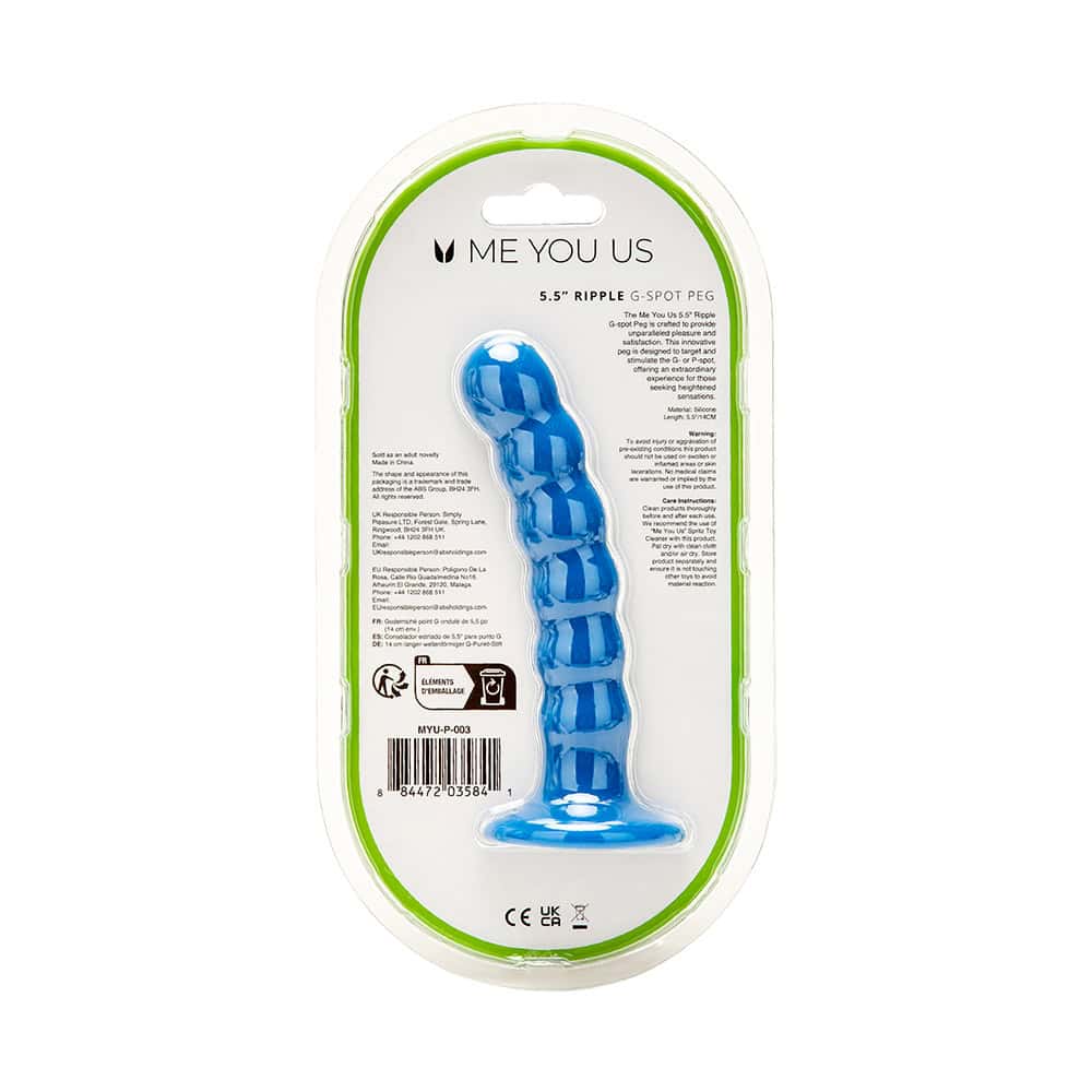 Me You Us 5.5In Shop Online Buy a me you us 5. 5in ripple g-spot peg vibrator.