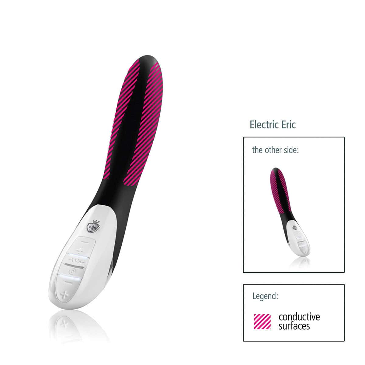 Mystim Electric Eric E Stim Shop Online Buy a mystim electric eric estim black vibrator.