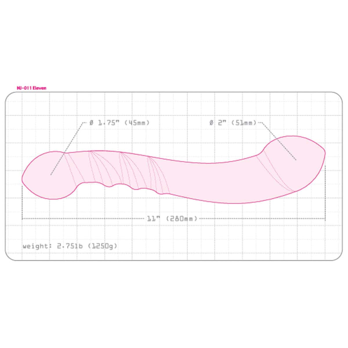 njoy 11 dildo made by Njoy on sale at herVibrators.com