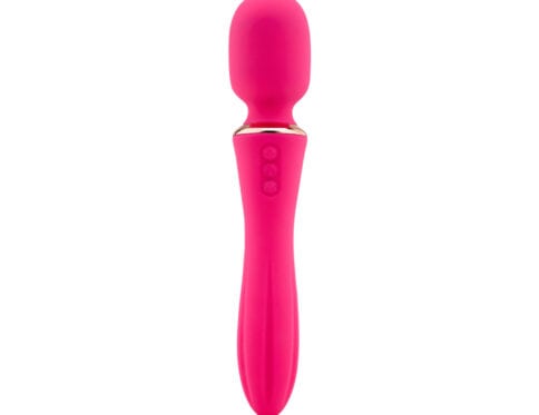 Buy a nu sensuelle mika nubii wand with turbo boost and heat  pink vibrator.