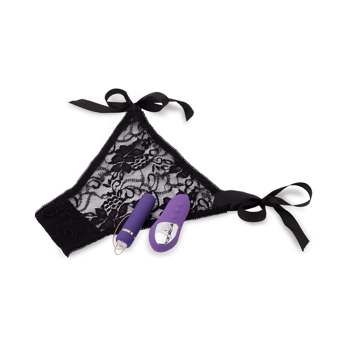 Buy a Nu Sensuelle Pleasure Panty with Remote Control 15 Function Bullet  Purple vibrator.