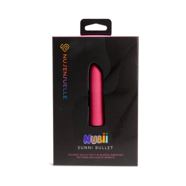 Buy a Nu Sensuelle Sunni Nubii Warm Bullet Pk vibrator.
