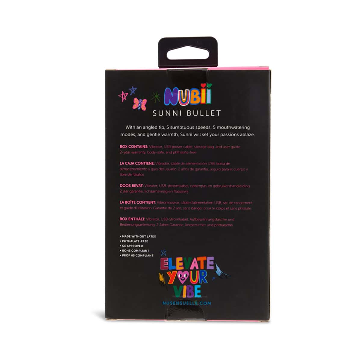 Nu Sensuelle Sunni Nubii Shop Online Buy a nu sensuelle sunni nubii warm bullet pu vibrator.