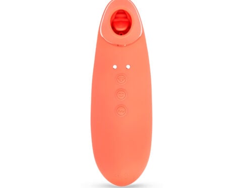 Buy a nu sensuelle trinitii 3in1 suction tongue  coral vibrator.