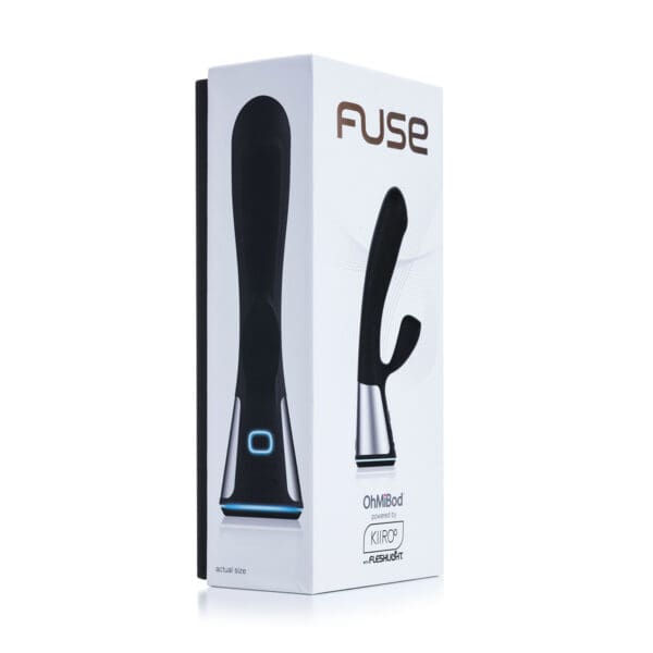 Buy a OhMiBod Fuse Interactive Dual Stim  Black vibrator.