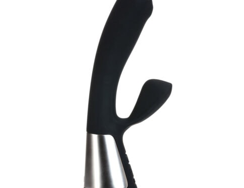 Buy a ohmibod fuse interactive dual stim  black vibrator.
