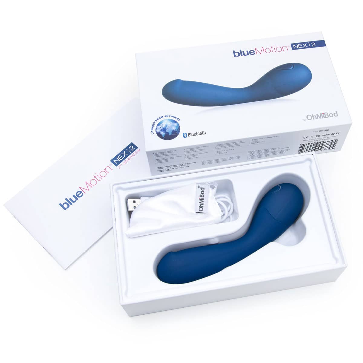 Ohmibod Nex2 Bluemotion Vibe Shop Online Buy a ohmibod nex2 bluemotion vibe 2nd gen vibrator.