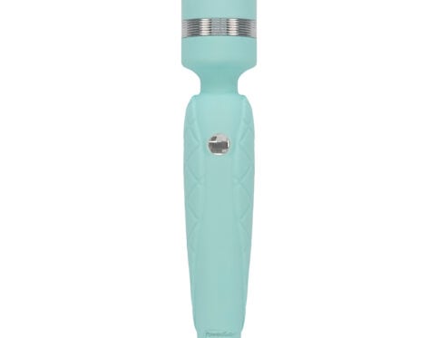 Buy a pillow talk cheeky wand teal vibrator.