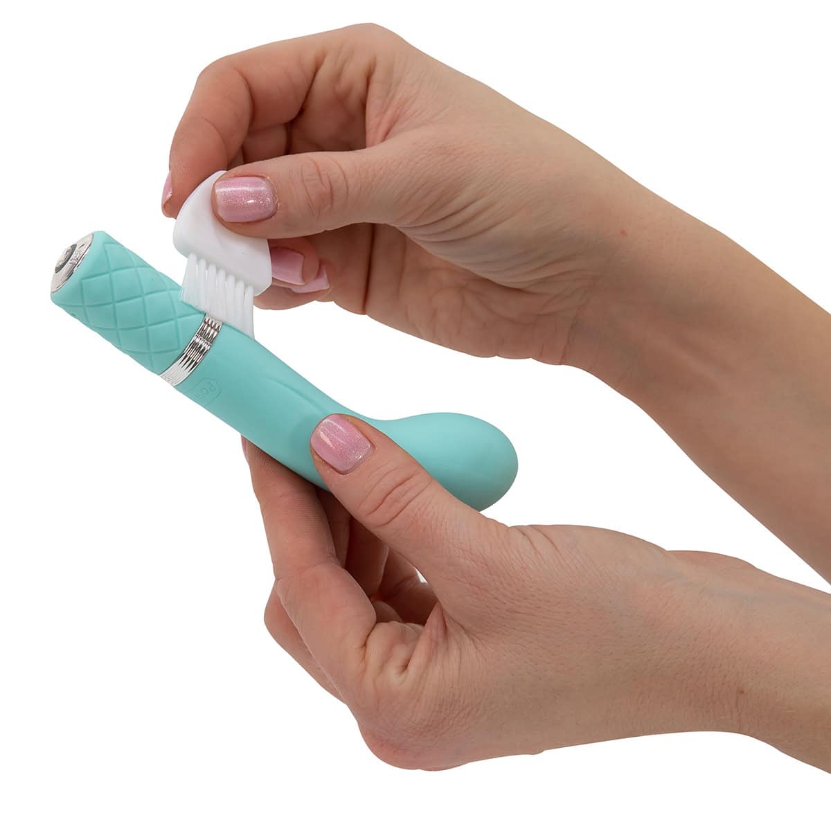 Pillow Talk Racy Mini Shop Online Buy a pillow talk racy mini teal vibrator.