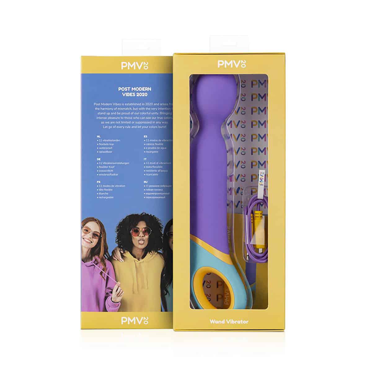 Buy a pmv20 base wand vibrator purple vibrator.