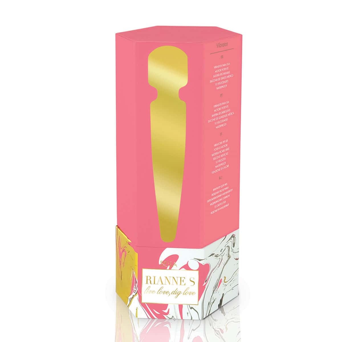 Rianne S Bella Wand Shop Online Buy a rianne s bella wand coral vibrator.