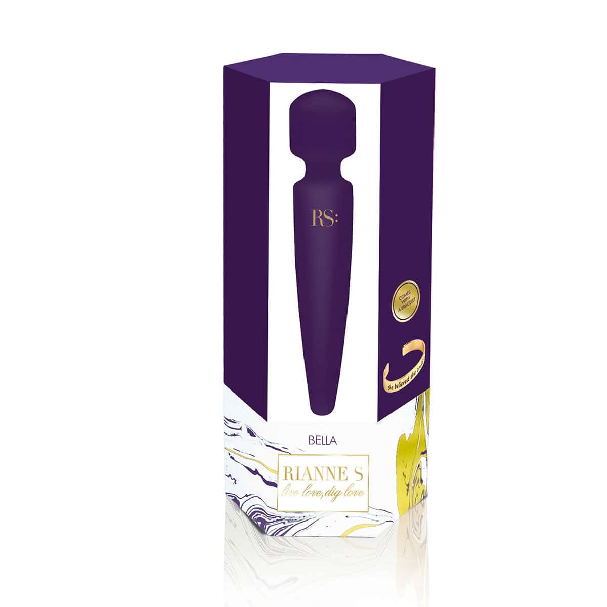 Rianne S Bella Wand Shop Online Buy a rianne s bella wand purple vibrator.
