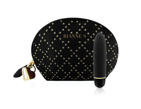 Buy a rianne s classique studded  black vibrator.