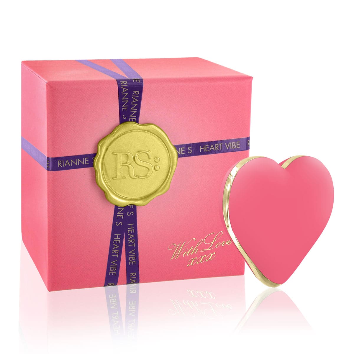 Rianne S Heart Vibe Shop Online Buy a rianne s heart vibe coral vibrator.