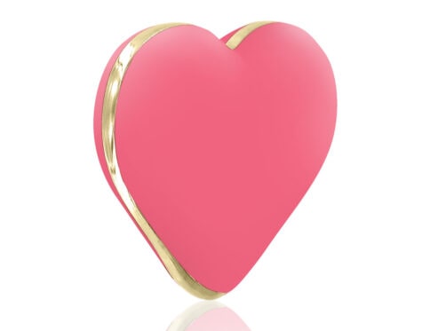 Buy a rianne s heart vibe  coral vibrator.