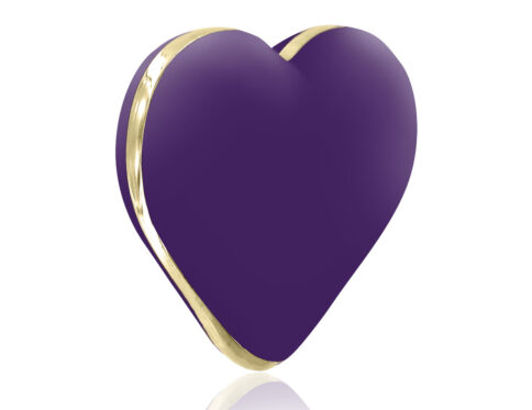 Buy a rianne s heart vibe  deep purple vibrator.