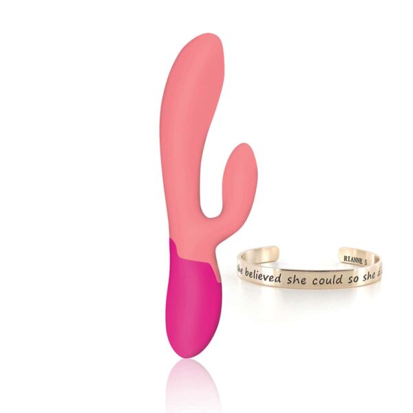 Buy a Rianne S Xena Rabbit  Coral vibrator.