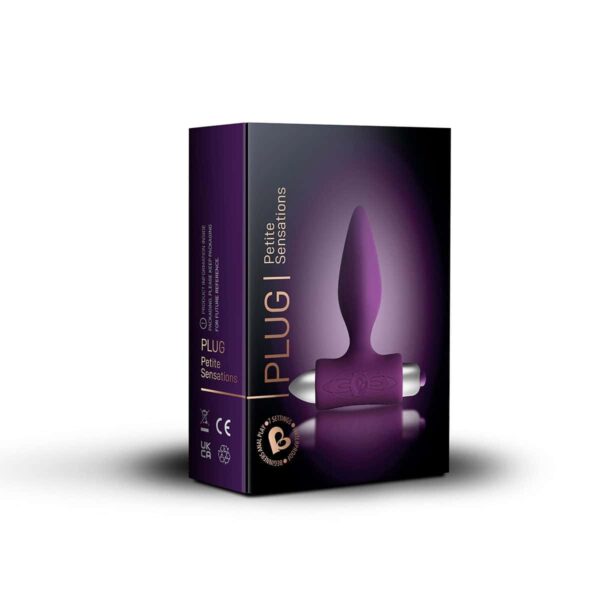 Buy a Rocks Off Petite Sensations Smooth Plug  Purple vibrator.
