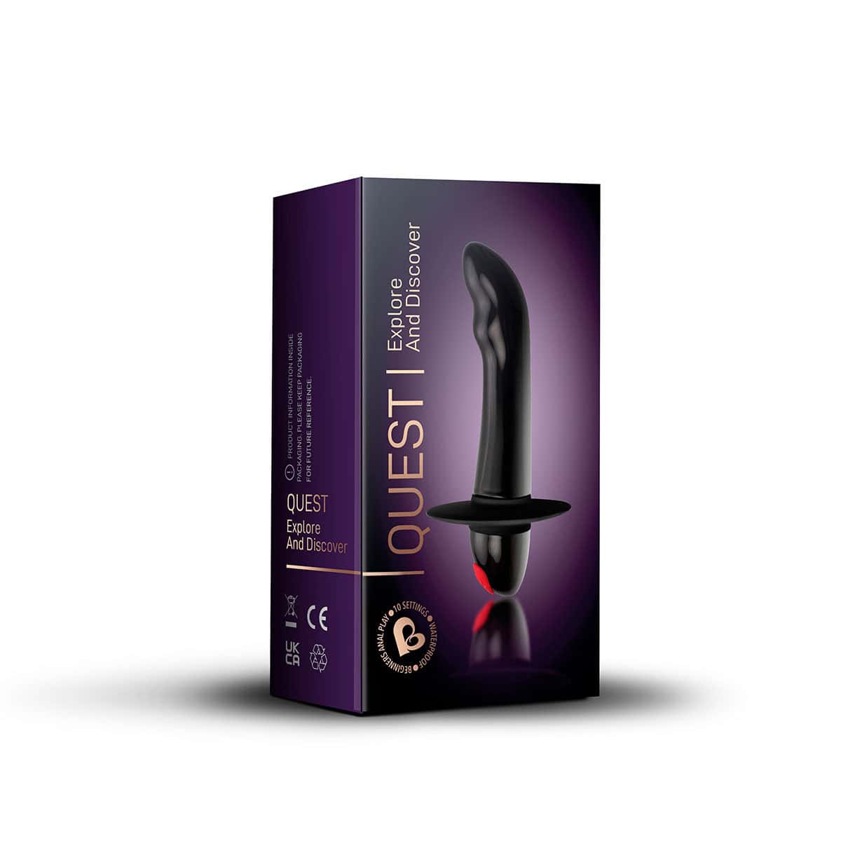 Rocks Off Quest Prostate Shop Online Buy a rocks off quest prostate bullet black vibrator.