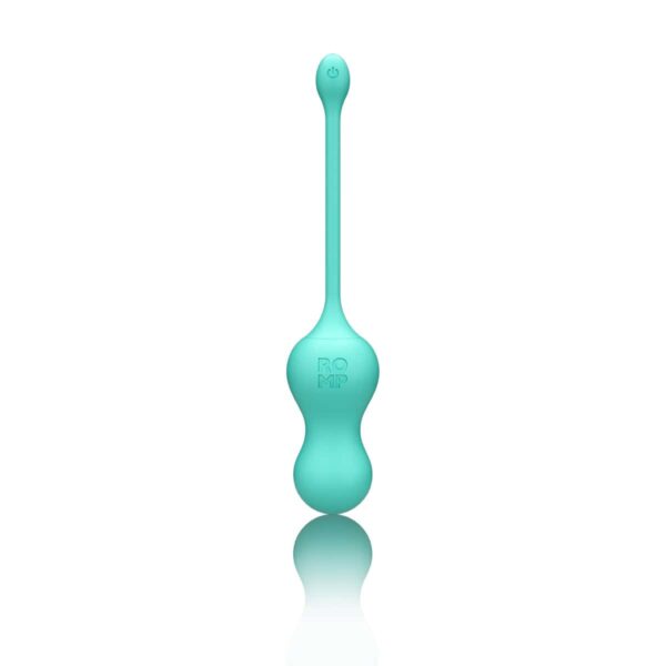 Buy a ROMP Cello Vibrating Egg  Aqua vibrator.
